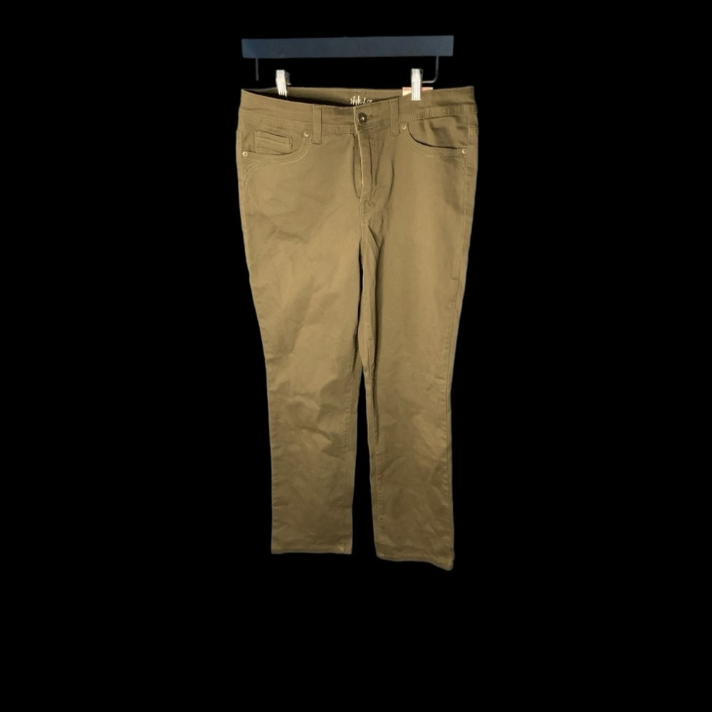 Women's Style & Co Olive Jeans Size 10S